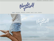 Tablet Screenshot of liberateyourself.com.au